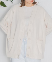KOEL / オーバーサイズVカーディガンWOMENS