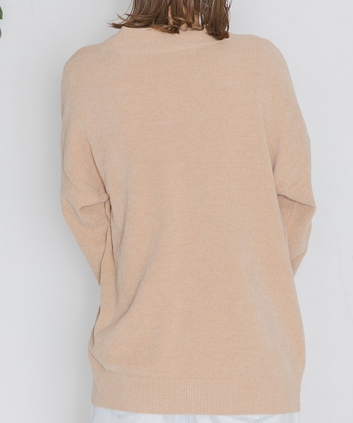 nestwell(ネストウェル)の「KOEL / オーバーサイズVカーディガンWOMENS(カーディガン/ボレロ・レディース・モカ/ラベンダー/グリーン系3/キャメル/アイボリー・FREE)」の11枚目の写真