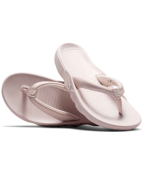 NIKE（ナイキ）の「ナイキ マリーナ ウィメンズスライド / Nike Marina Women's Slides IH2381-600 Silt Red（サンダル・レディース・ピンク系その他2・23/22/26/25/24）」の3枚目の写真