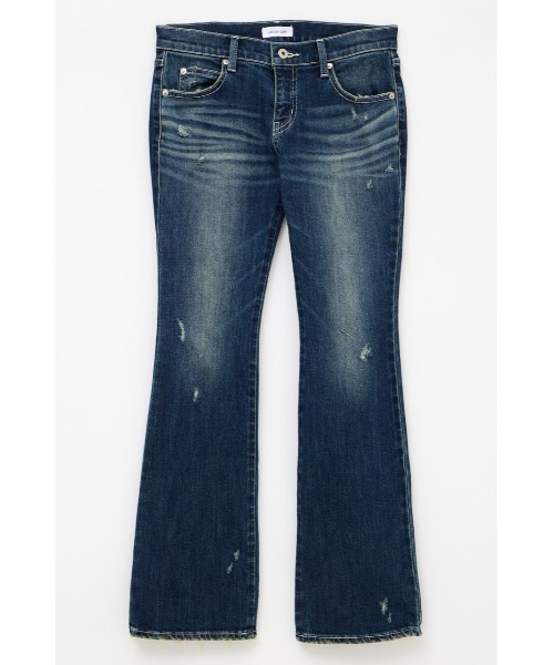 LAGUA GEM（ラグアジェム）の「STRIPE TUCK WIDE デニム（デニムパンツ