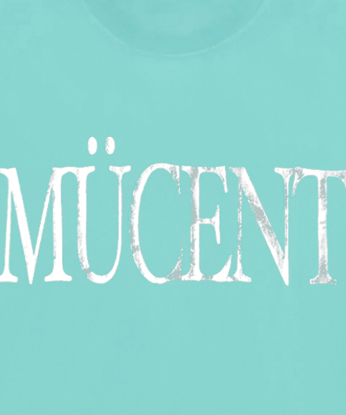 MUCENT(ムセント)の「アビックス ビビッドミントシルバープリントスリムフィット半袖Tシャツ(Tシャツ/カットソー・レディース・ミント・FREE)」の4枚目の写真