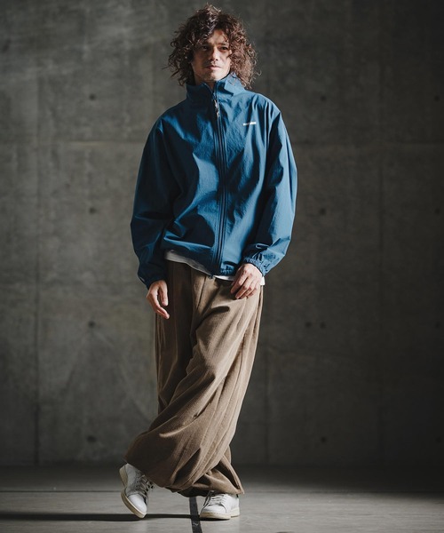 GLIMCLAP（グリムクラップ）の「mj11695-Ripstop & Stretch Nylon Track Jacket トラックジャケット(211-004-gla-cg)（ブルゾン・メンズ・ブラック/ブルー・M/S/L）」の19枚目の写真