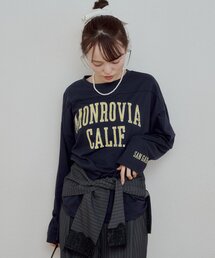 カレッジロゴロンT