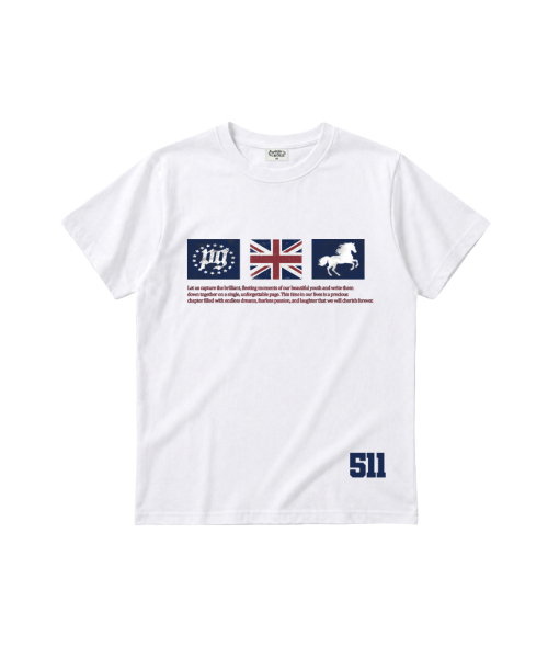 PAGESIISII(ページシシ)の「PGスタープリンティングスタンダードフィット半袖Tシャツホワイト(Tシャツ/カットソー・レディース・その他・MEDIUM)」の2枚目の写真