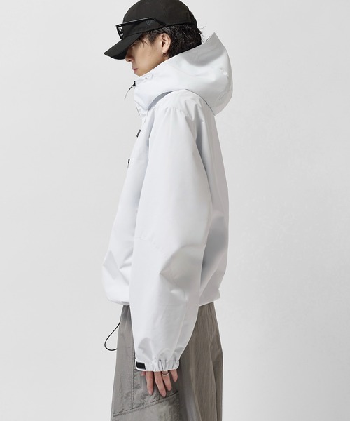 Lui's(ルイス)の「【Neucon】TECH FUNCTION HARD SHELL JACKET / テックファンクションハードシェルジャケット / ブルゾン(ブルゾン・メンズ・ダークブラウン/ブラック/ホワイト・1/2)」の18枚目の写真