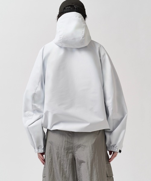Lui's(ルイス)の「【Neucon】TECH FUNCTION HARD SHELL JACKET / テックファンクションハードシェルジャケット / ブルゾン(ブルゾン・メンズ・ダークブラウン/ブラック/ホワイト・1/2)」の19枚目の写真