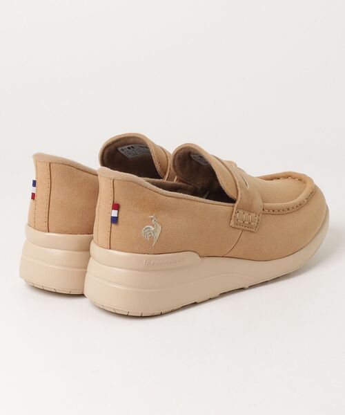 le coq sportif（ルコックスポルティフ）の「LCS キブロン SI  /  LCS QUIBERON SI（スニーカー・レディース・ベージュ系その他3/ブラック×ブラック・25.0cm/24.0cm/23.0cm）」の3枚目の写真
