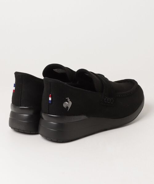 le coq sportif（ルコックスポルティフ）の「LCS キブロン SI  /  LCS QUIBERON SI（スニーカー・レディース・ベージュ系その他3/ブラック×ブラック・25.0cm/24.0cm/23.0cm）」の5枚目の写真