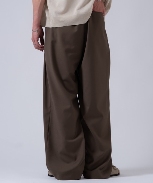 OXA(オグザ)の「ベルト付きスラックス(スラックス・メンズ・ブラウン/ブラック/チャコール・LARGE/MEDIUM)」の19枚目の写真