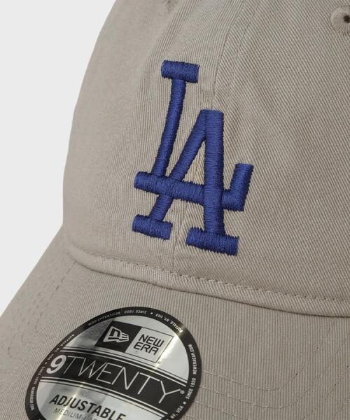 NEW ERA(ニューエラ)の「【NEW ERA】9TWENTY ロサンゼルス・ドジャース ウォッシュドコットン ペブル × ブルー(キャップ・メンズ・ライトグレー・00)」の7枚目の写真