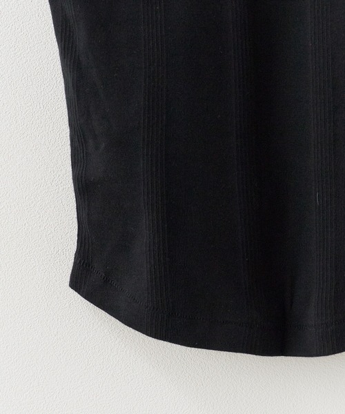 MILLER(ミラー)の「R.P.miller/ミラー Prib Cap Cami カップ付きキャミソール アメスリ 2026年 夏 夏服(キャミソール・レディース・アイボリー/ブラウン/レッド系その他/ブラック・FREE)」の12枚目の写真