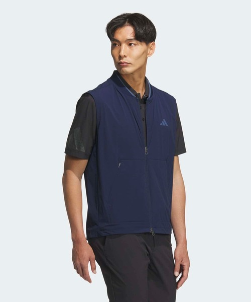 adidas（アディダス）の「防風ベスト【adidas Golf/アディダスゴルフ】（ベスト・メンズ・ネイビー・MEDIUM/SMALL/LARGE/XX-LARGE/X-LARGE）」の5枚目の写真