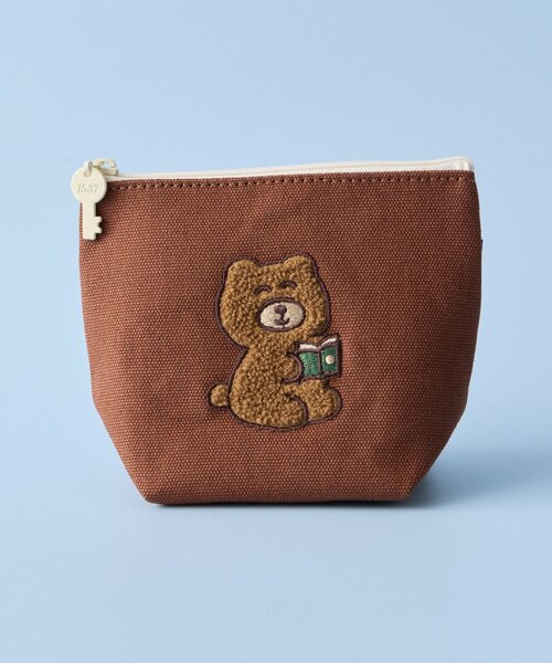 BIRTHDAY BAR(バースデイバー)の「【OOHLALA/1537】BOAT POUCH SMALL(ポーチ・レディース・グリーン/ブルー/ブラウン・0)」の2枚目の写真