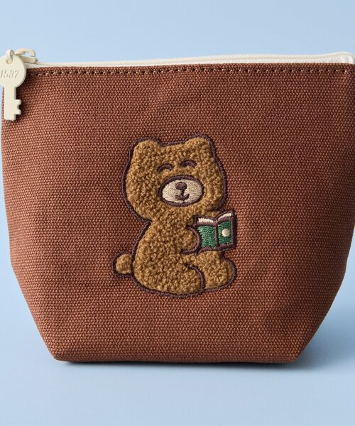 BIRTHDAY BAR(バースデイバー)の「【OOHLALA/1537】BOAT POUCH SMALL(ポーチ・レディース・グリーン/ブルー/ブラウン・0)」の10枚目の写真