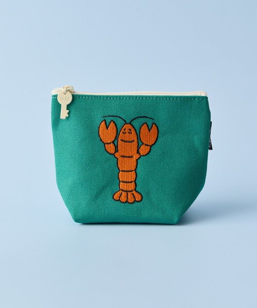 BIRTHDAY BAR(バースデイバー)の「【OOHLALA/1537】BOAT POUCH SMALL(ポーチ・レディース・グリーン/ブルー/ブラウン・0)」の12枚目の写真