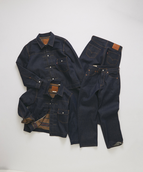 Levi's（リーバイス）の「【L30】Levi's (R) / リーバイス 別注 501(R) ルーズ（デニムパンツ・メンズ・ネイビー・36/34/32/30/29）」の2枚目の写真