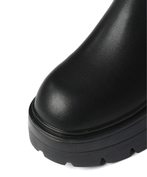 neos(ネオス)の「ボリュームソール サイドゴアブーツ 厚底 5.5cm メンズ レディース ユニセックス 韓国 モード 2cmインソール付き【2026AW新作】(ブーツ・メンズ・ブラック・44/43/42/41)」の20枚目の写真