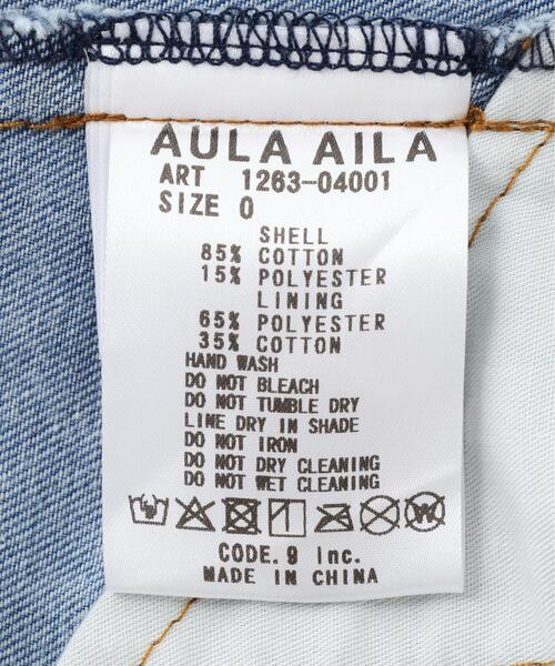 AULA AILA(アウラアイラ)の「AULA AILA/アウラアイラ/GRAFFITI DENIM SHIRT(シャツ/ブラウス・レディース・ブルー系その他3/その他4・0)」の6枚目の写真