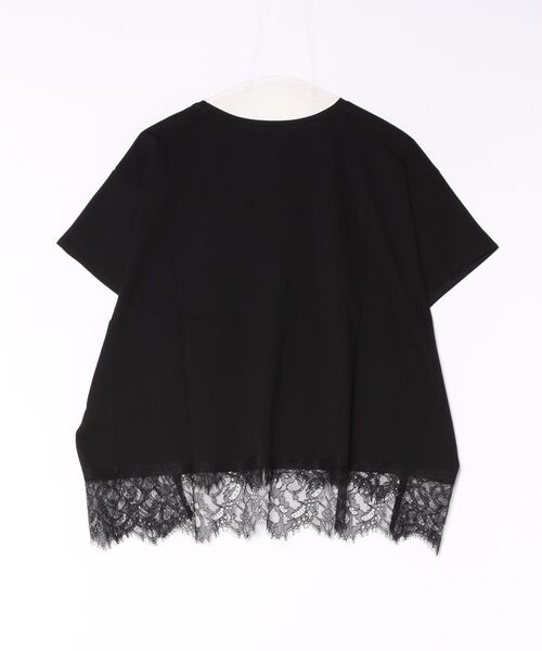 Bou Jeloud(ブージュルード)の「レースドルマンプルオーバー(Tシャツ/カットソー・レディース・オフホワイト/ブラック・FREE)」の10枚目の写真
