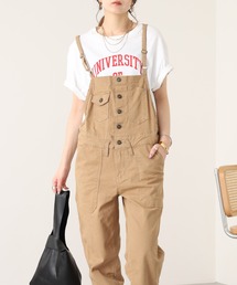 ツイルステッチサロペットパンツ オーバーオール サロペット オールインワン