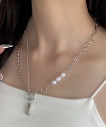 apres jour mignon（アプレジュールミニョン）の「【apresjour mignon×ARIAZ】バロック型フェイクパールネックレス（ネックレス）」