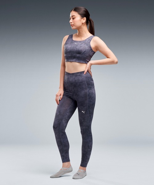 PUMA プーマ ウィメンズ ヨガ スタジオ AOP タイツ（レギンス/スパッツ