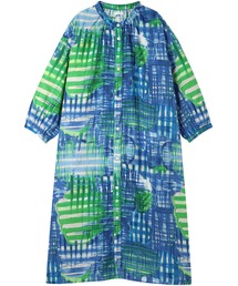 tsumori chisato SLEEP(ツモリチサト スリープ)の「綿100%(本体) ルームウエア ワンピース 8分袖 ロング丈(ルームワンピース)」