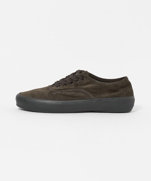 REPRODUCTION OF FOUND(リプロダクションオブファウンド)の「<REPRODUCTION OF FOUND × Steven Alan> US NAVY MILITARY TRAINER/スニーカー(スニーカー・メンズ・ダークブラウン/ブラック・41/42/43)」の2枚目の写真