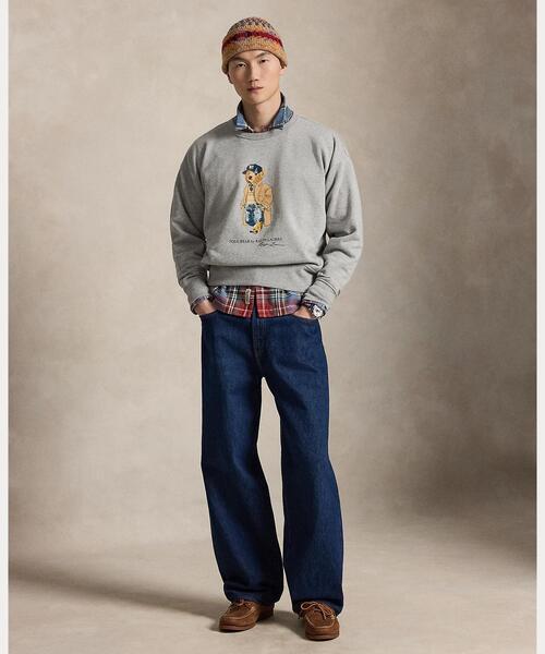 POLO RALPH LAUREN（ポロ ラルフ ローレン）の「ヴィンテージ フィット Polo ベア スウェットシャツ（スウェット・メンズ・グレー系・XXL/XS/XL/L/M/S）」の6枚目の写真