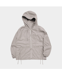 ベーシックドットストラップポイントハイネックウィンドブレーカージャケット _2COLOR