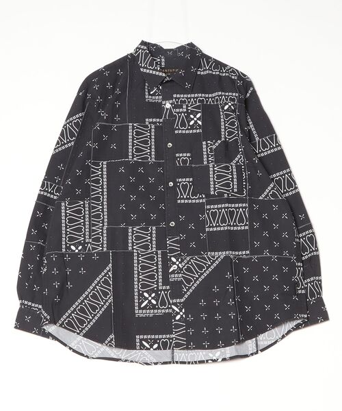 24SS-FS-13 BANDANA PATCHWORK SHIRTS