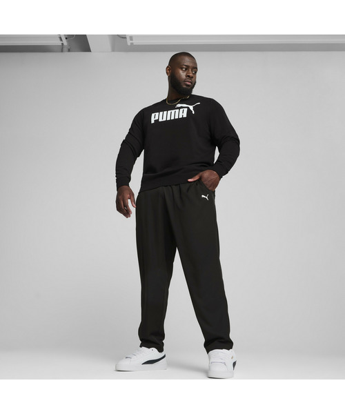 PUMA(プーマ)の「PUMA プーマ メンズ ESS NO. 1 ロゴ クルースウェット TR(スウェット・メンズ・ブラック/ヘザーグレー・MEDIUM/LARGE/XX-LARGE/X-LARGE/SMALL)」の4枚目の写真