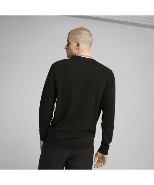PUMA(プーマ)の「PUMA プーマ メンズ ESS NO. 1 ロゴ クルースウェット TR(スウェット・メンズ・ブラック/ヘザーグレー・MEDIUM/LARGE/XX-LARGE/X-LARGE/SMALL)」の5枚目の写真