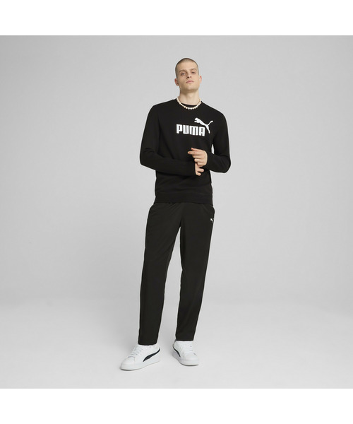 PUMA(プーマ)の「PUMA プーマ メンズ ESS NO. 1 ロゴ クルースウェット TR(スウェット・メンズ・ブラック/ヘザーグレー・MEDIUM/LARGE/XX-LARGE/X-LARGE/SMALL)」の7枚目の写真