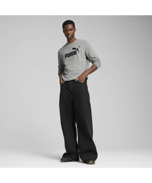 PUMA(プーマ)の「PUMA プーマ メンズ ESS NO. 1 ロゴ クルースウェット TR(スウェット・メンズ・ブラック/ヘザーグレー・MEDIUM/LARGE/XX-LARGE/X-LARGE/SMALL)」の11枚目の写真