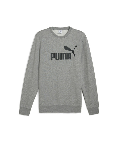 PUMA(プーマ)の「PUMA プーマ メンズ ESS NO. 1 ロゴ クルースウェット TR(スウェット・メンズ・ブラック/ヘザーグレー・MEDIUM/LARGE/XX-LARGE/X-LARGE/SMALL)」の12枚目の写真