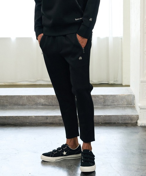 Maison code 13(メゾンコードサーティーン)の「mp15313- Zip Pocket Double Knit Pants イージーパンツ(M26W-02)(その他パンツ・メンズ・モカ/ブラック・L/S/M)」の3枚目の写真