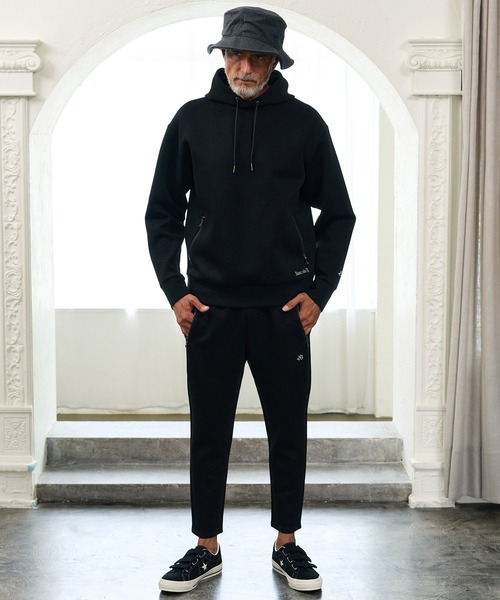 Maison code 13(メゾンコードサーティーン)の「mp15313- Zip Pocket Double Knit Pants イージーパンツ(M26W-02)(その他パンツ・メンズ・モカ/ブラック・L/S/M)」の6枚目の写真