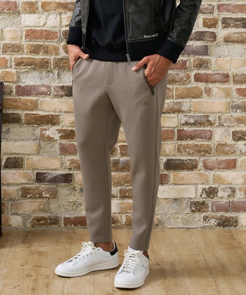 Maison code 13(メゾンコードサーティーン)の「mp15313- Zip Pocket Double Knit Pants イージーパンツ(M26W-02)(その他パンツ・メンズ・モカ/ブラック・L/S/M)」の10枚目の写真
