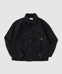 TANAKA（タナカ）の「TANAKA (タナカ)  THE JEAN JACKET BLACK x BLACK（デニムジャケット）」