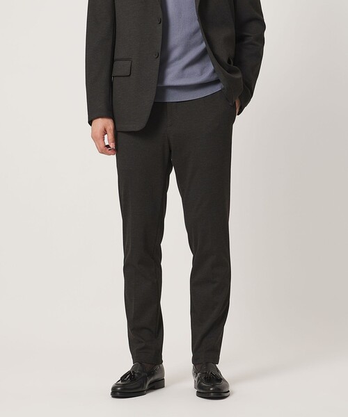 UNITED ARROWS(ユナイテッドアローズ)の「シャークスキン ノープリーツ テーパードスラックス UA COZY ウォッシャブル 2WAYストレッチ(スラックス・メンズ・ダークブラウン/ネイビー/ダークグレー・M/XXL/S/L/XL)」の9枚目の写真