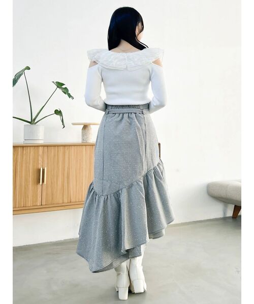dazzlin(ダズリン)の「アシメイレヘムティアードスカート(スカート・レディース・その他1/ブラック・SMALL/MEDIUM)」の21枚目の写真