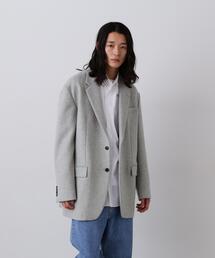 YLEVE / NON MULESING WOOL OVERDYE MELTON JACKET