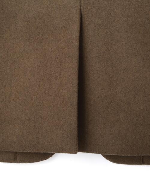YLEVE（イレーヴ）の「YLEVE / NON MULESING WOOL OVERDYE MELTON JACKET（テーラードジャケット・メンズ・ブラウン/グレー・3/4）」の17枚目の写真