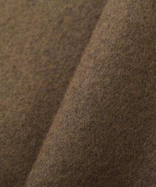 YLEVE（イレーヴ）の「YLEVE / NON MULESING WOOL OVERDYE MELTON JACKET（テーラードジャケット・メンズ・ブラウン/グレー・3/4）」の19枚目の写真