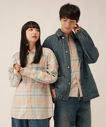 GLOBAL WORK（グローバルワーク）の「やわらかリッチネルレギュラー/812571（シャツ/ブラウス）」