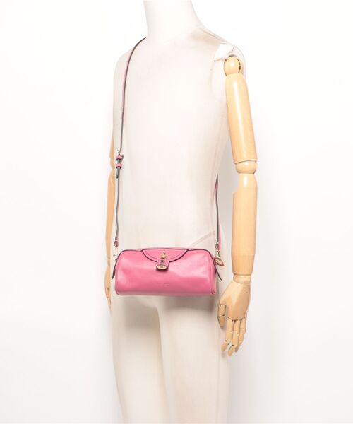 COLE HAAN（コールハーン）の「ロックハート ミニ バレル バッグ womens（ショルダーバッグ・レディース・パープル・OSFA）」の9枚目の写真