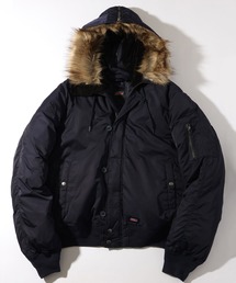 Dickies（ディッキーズ）の「【GENUINE DICKIES ジェニュインディッキーズ】別注 フードファー N-2B フライトジャケット 中綿ミリタリーブルゾン（ミリタリージャケット）」