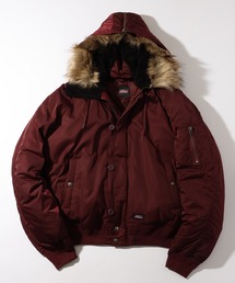 【GENUINE DICKIES/ジェニュインディッキーズ】別注 フードファー N-2B フライトジャケット/中綿ミリタリーブルゾン