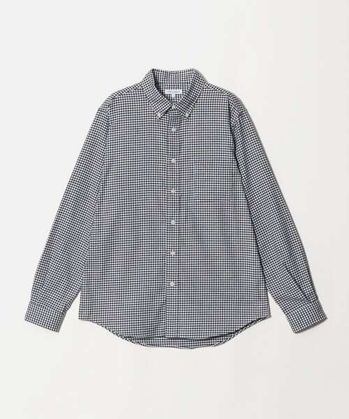 A DAY IN THE LIFE UNITED ARROWS(アデイインザライフユナイテッドアローズ)の「サーモ ネル ボタンダウンシャツ-保温性・イージーケア-<A DAY IN THE LIFE>(シャツ/ブラウス・メンズ・ロイヤルブルー/ホワイト/その他1/モカ/ダークグレー・S/XL/L/M)」の5枚目の写真